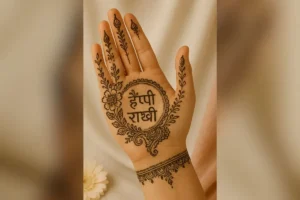 Last Minute Raksha Bandhan Mehndi Designs